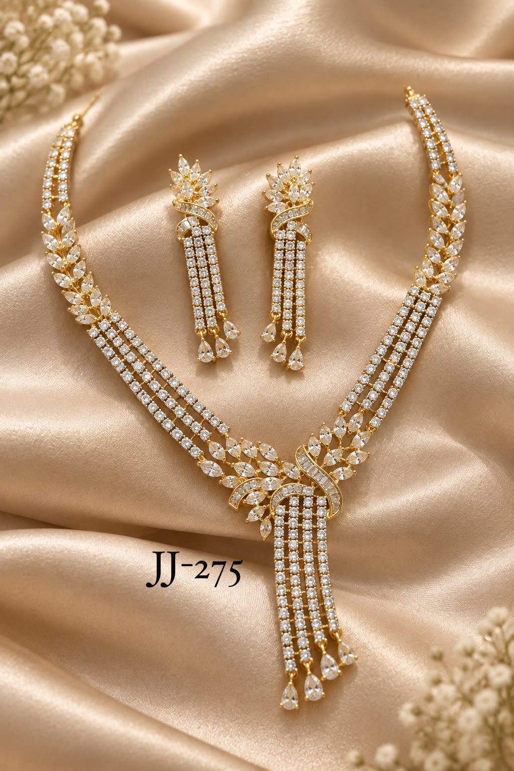 Necklace with earring JJ 275