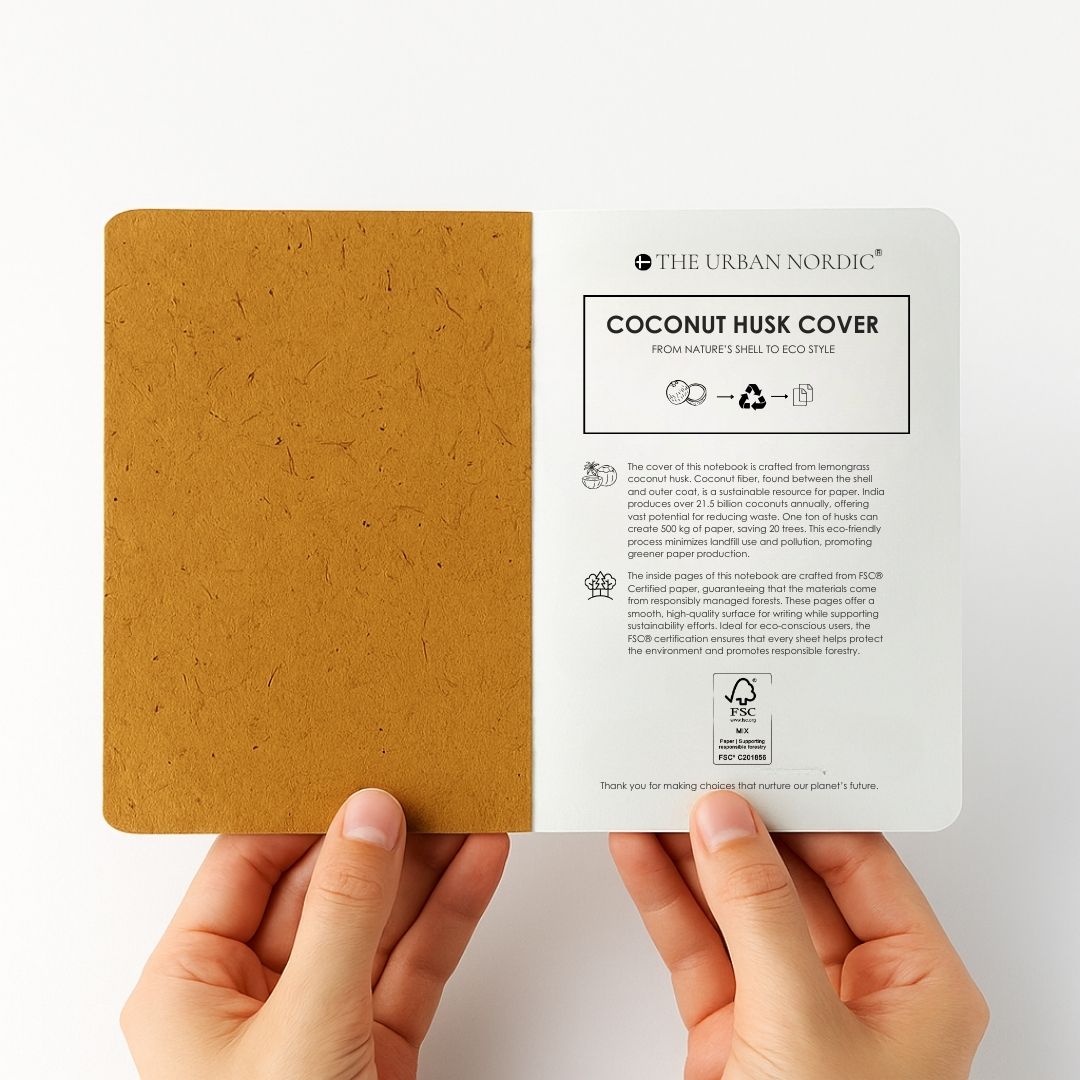 Pocket Notebook Coconut Soft Cover