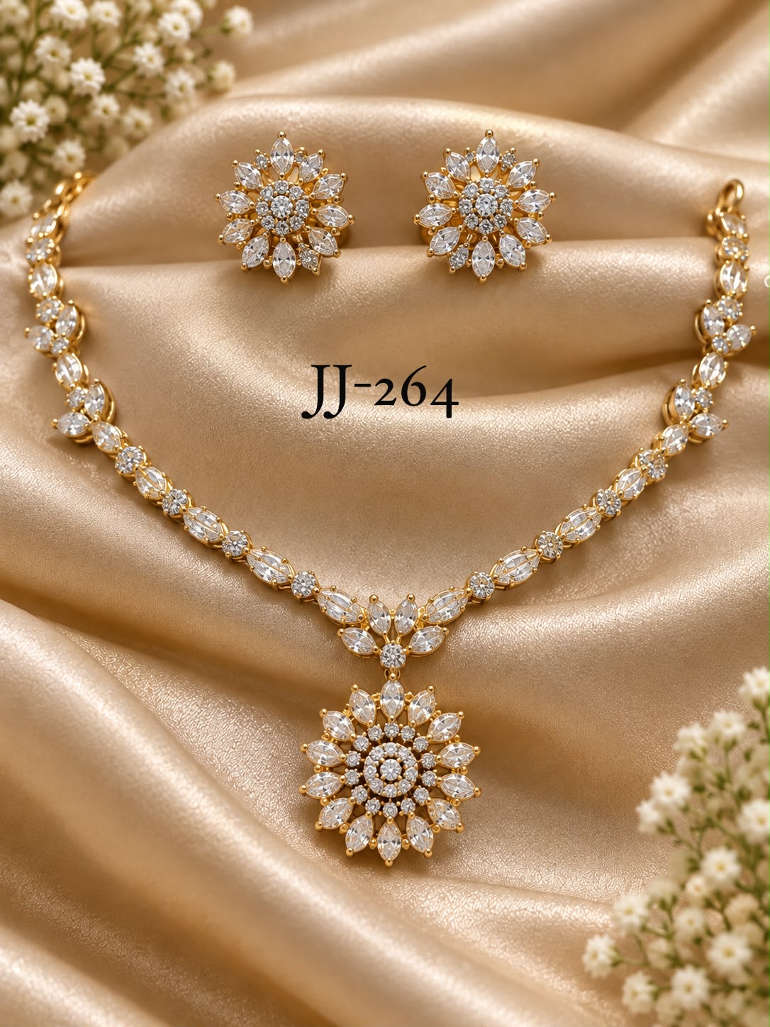 Necklace with Earrings JJ 264