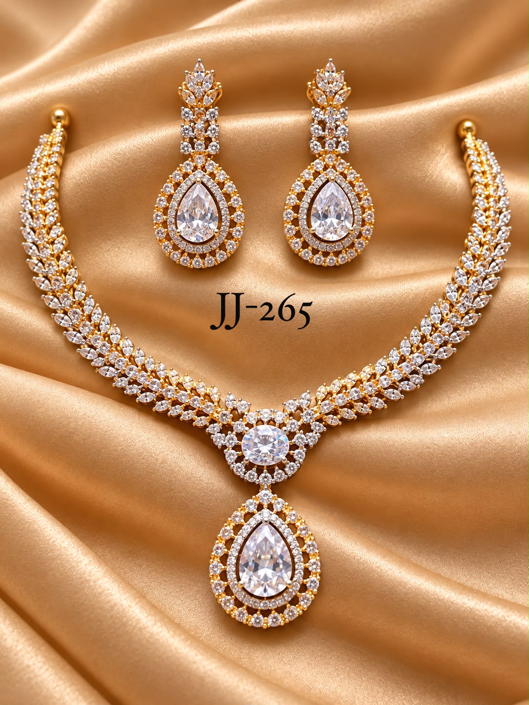 Necklace with earrings JJ 265 2