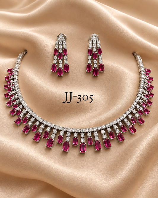 Necklace with earrings JJ 305 1