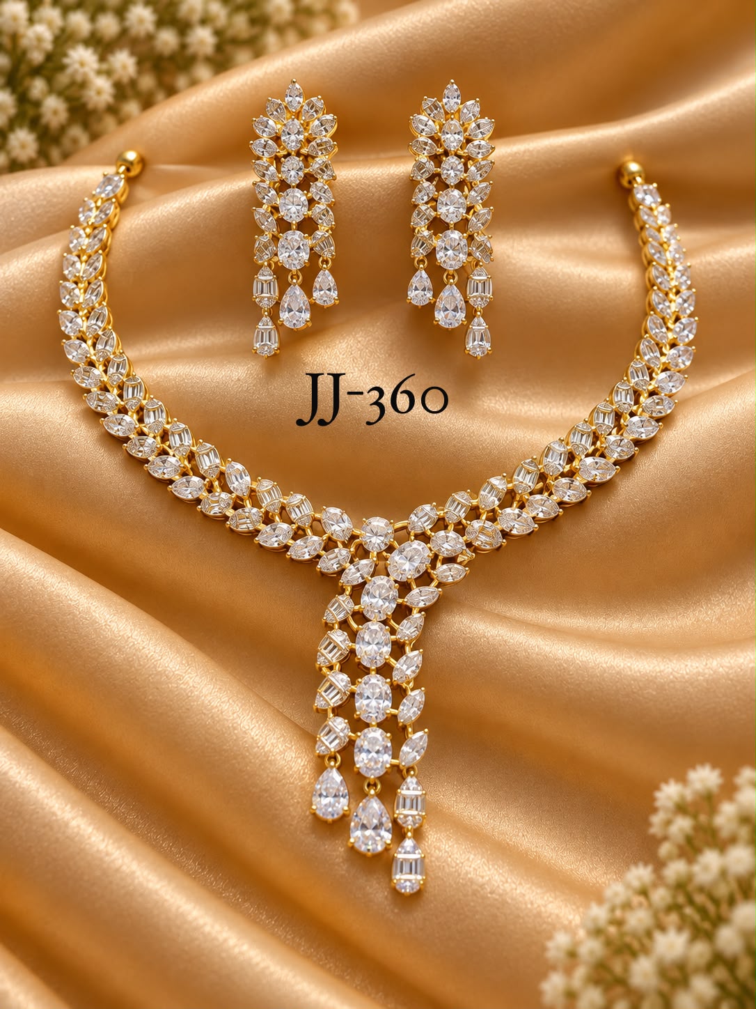 Necklace with Earrings JJ 360
