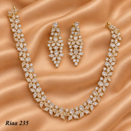 Necklace with earrings Riaa 235