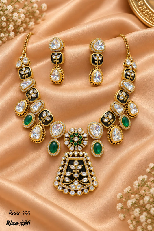 Necklace with earrings Riaa 395 Royal